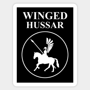 Winged Hussar Elite Cavalry Sticker